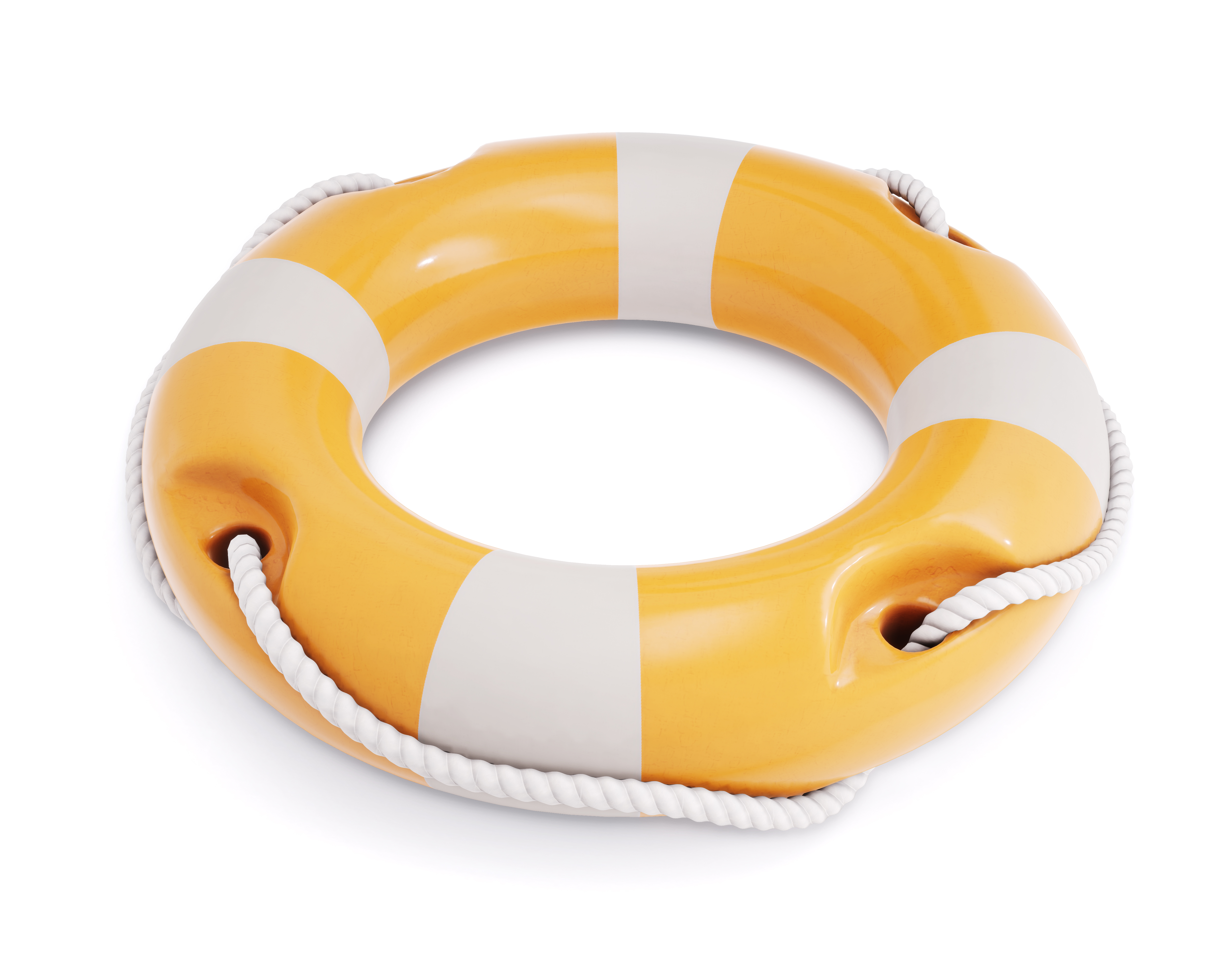 life-buoy-for-safety-at-sea-isolated-on-white-P3W672V